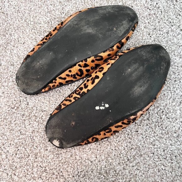 Derek Lam Leopard Animal Print Faux Fur Mule Slides Sandals US 7 - Picture 5 of 6